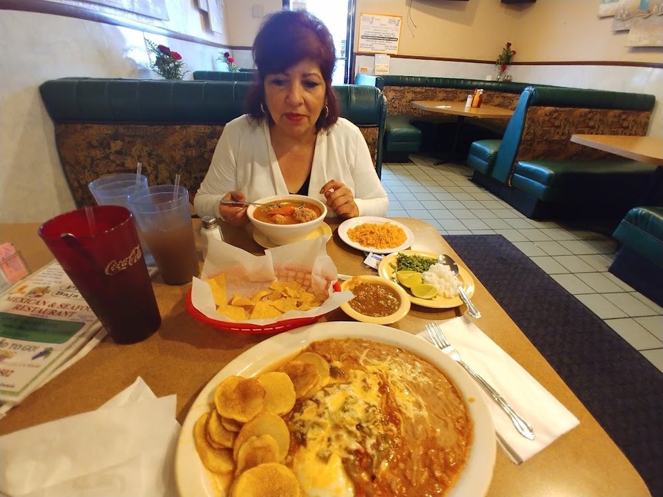 Albondigas Soup Huevos Rancheros
