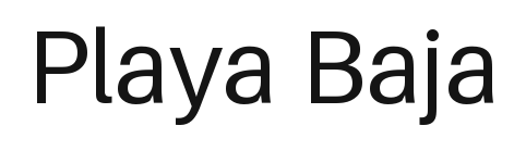 Playa Baja